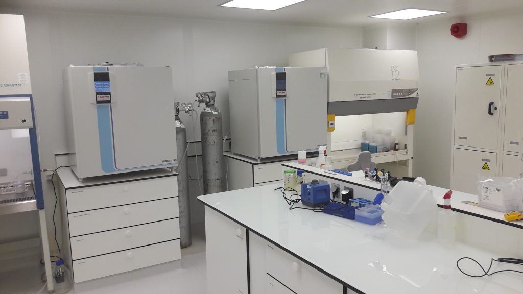 Sterlab cell culture laboratory