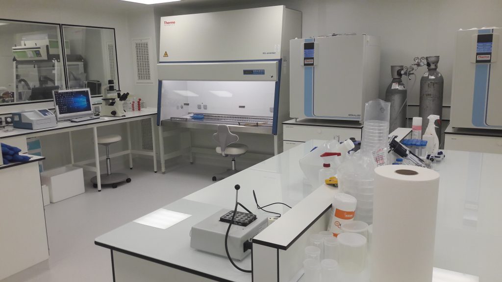 Sterlab cell culture laboratory